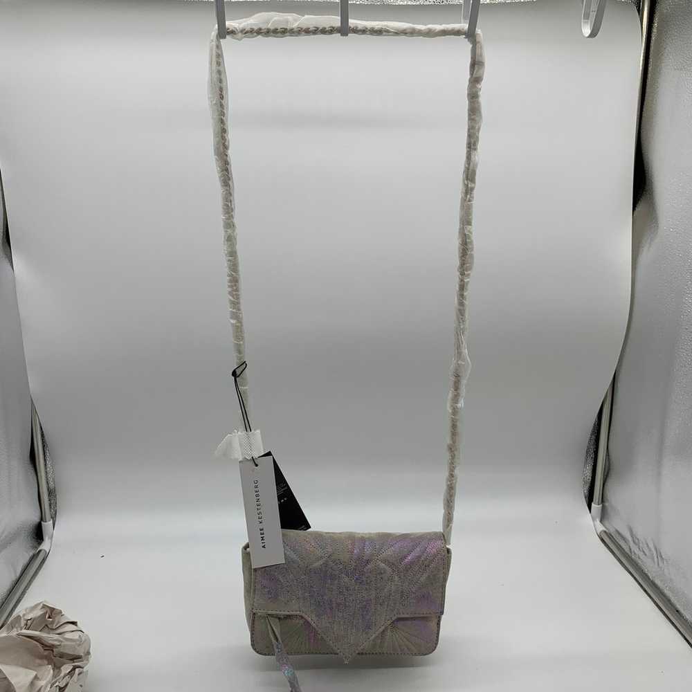 Aimee Kestenberg Quilted Leather Chain Crossbody … - image 3