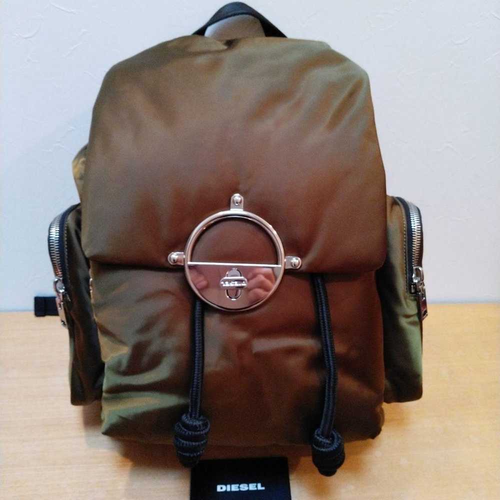 Excellent condition☆DIESEL Olive Green Backpack - image 1