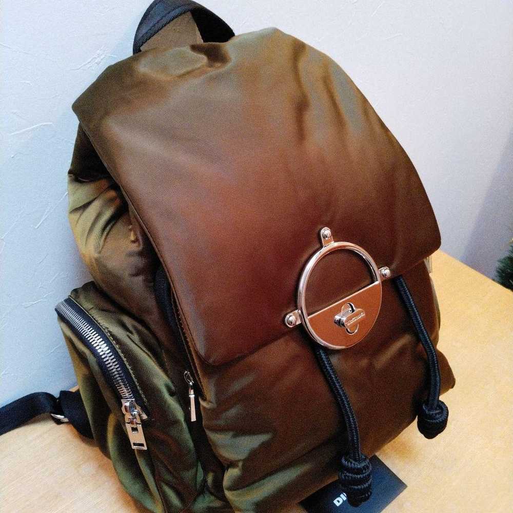 Excellent condition☆DIESEL Olive Green Backpack - image 2