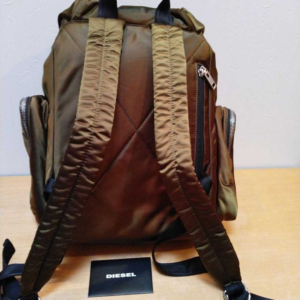 Excellent condition☆DIESEL Olive Green Backpack - image 6