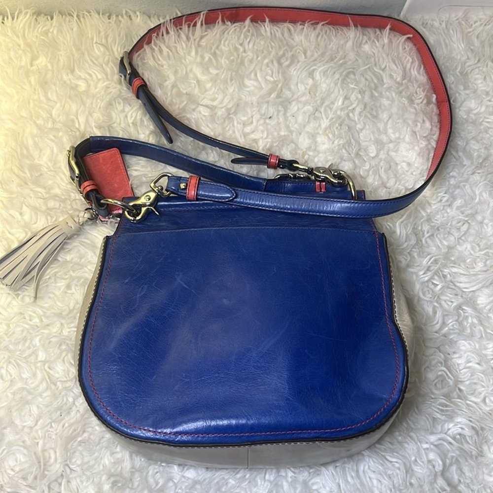 Rare Coach Willis multicolored crossbody bag - image 3