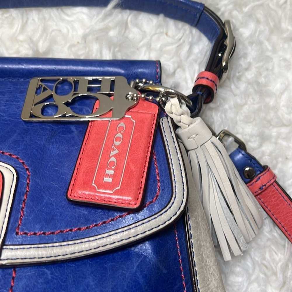 Rare Coach Willis multicolored crossbody bag - image 4