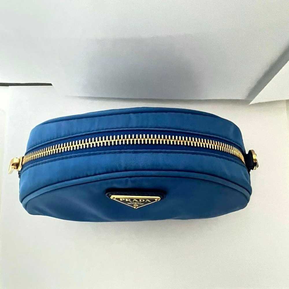 PRADA Blue Nylon Pouch - image 2