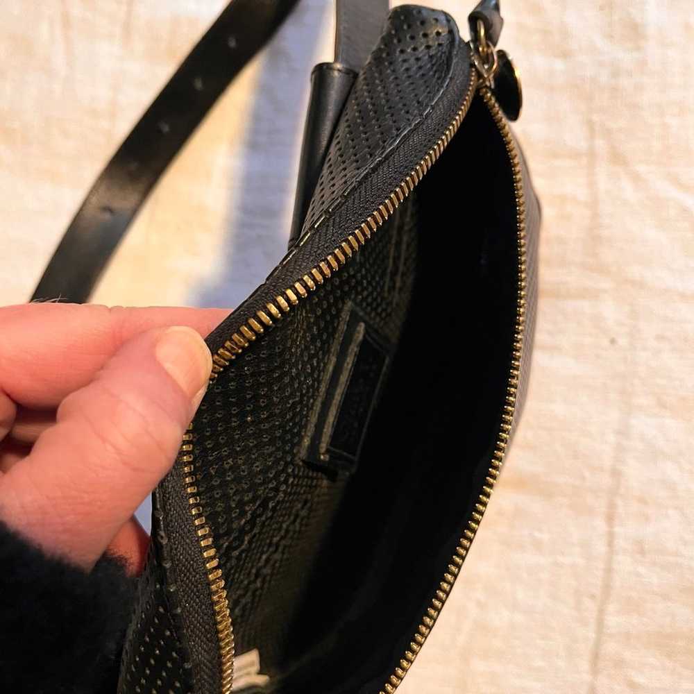 Clare V Fanny Pack, black perforated - image 4