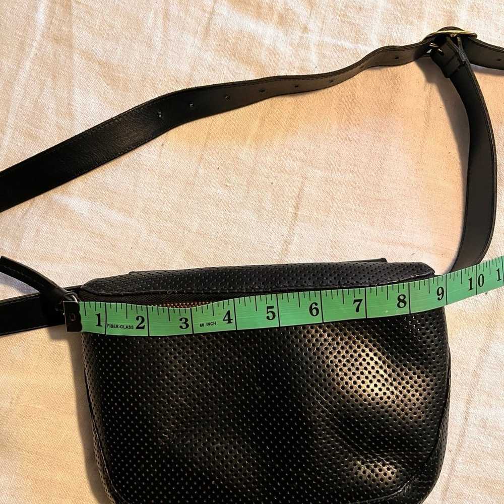 Clare V Fanny Pack, black perforated - image 5