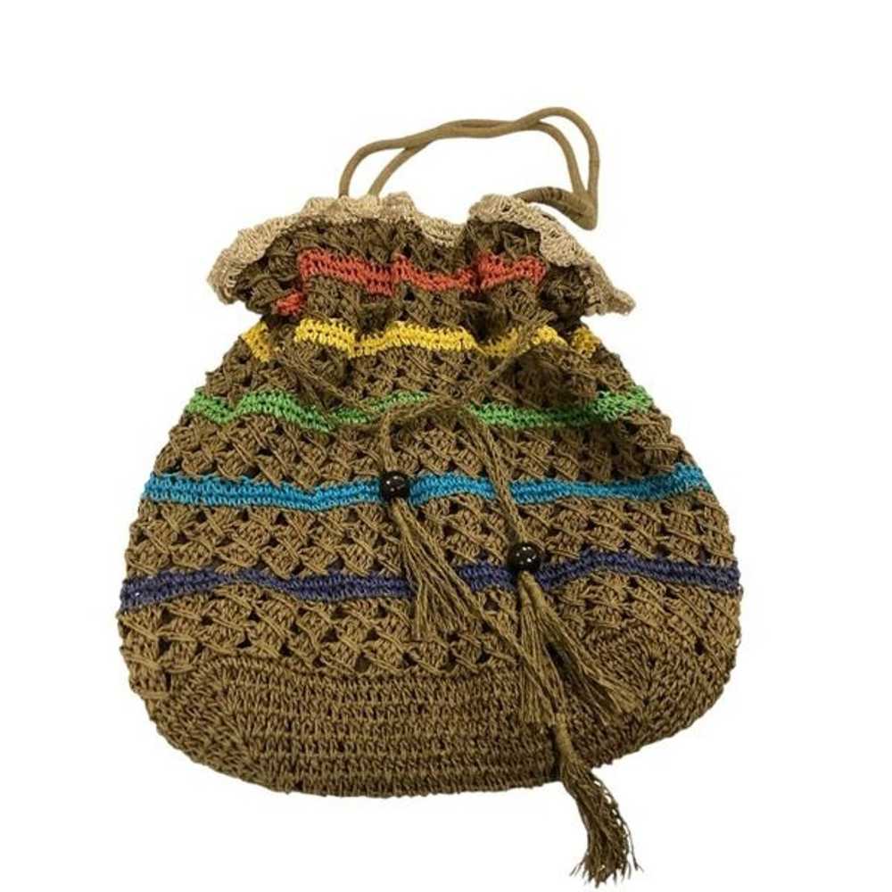 Sun N Sand Natural Large Bucket Bag - image 1