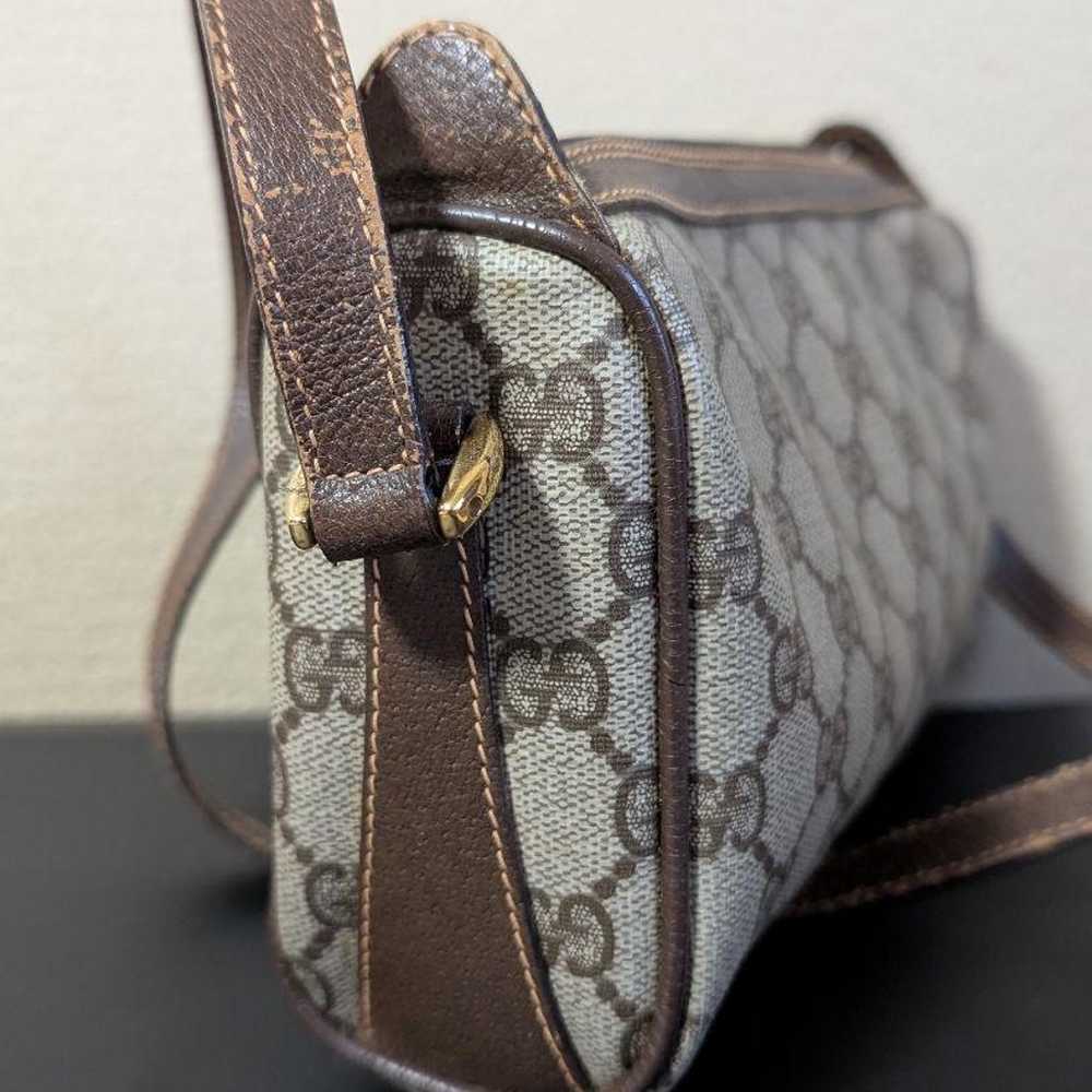 Old Gucci GUCCI Sherry Line Shoulder Bag Antique … - image 3