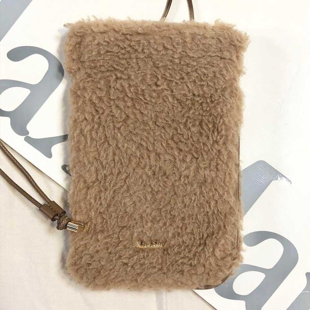 MAXMARA Teddy Bear Smartphone Shoulder Bag Mini B… - image 2