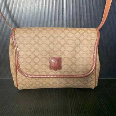 Good Condition Old CELINE Macadam Pattern Shoulde… - image 1