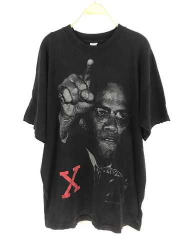 Malcolm X × Vintage VINTAGE MALCOLM X RAP TEE