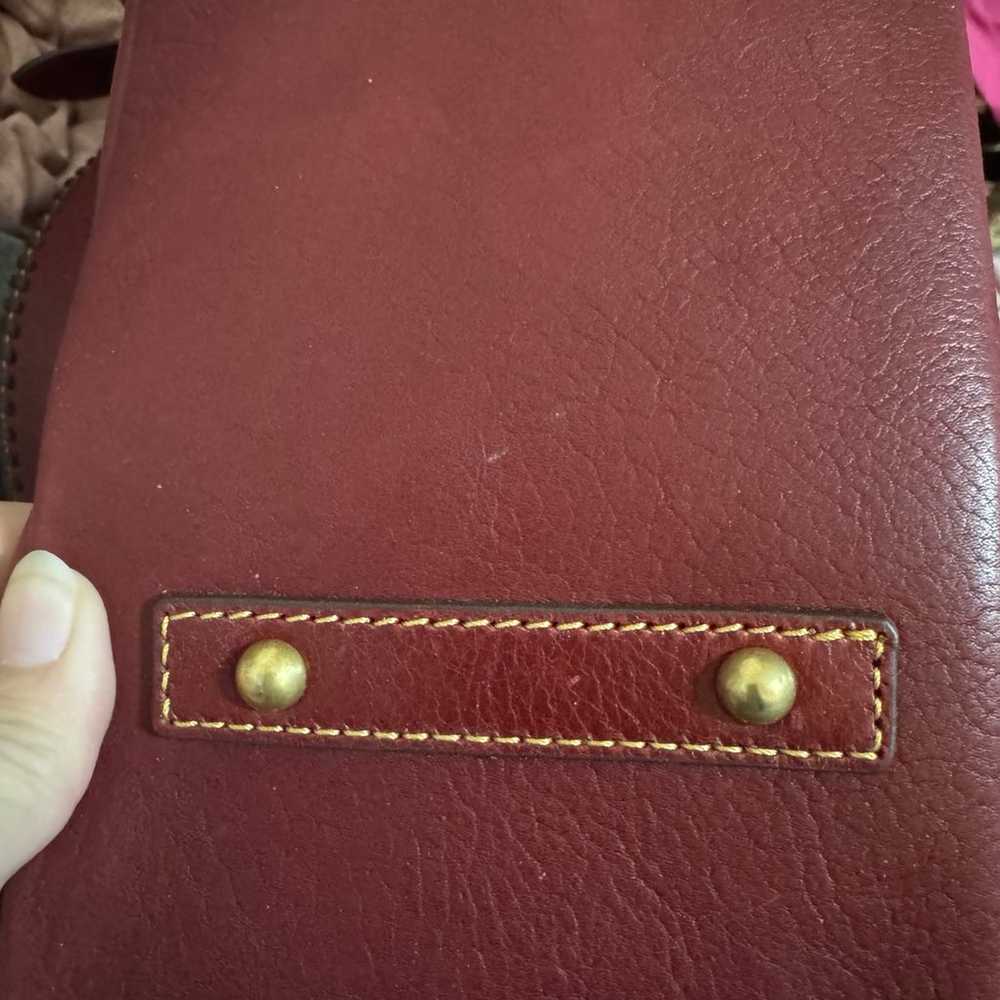 Dooney and Bourke Teagan bag in red/maroon.  Bran… - image 4