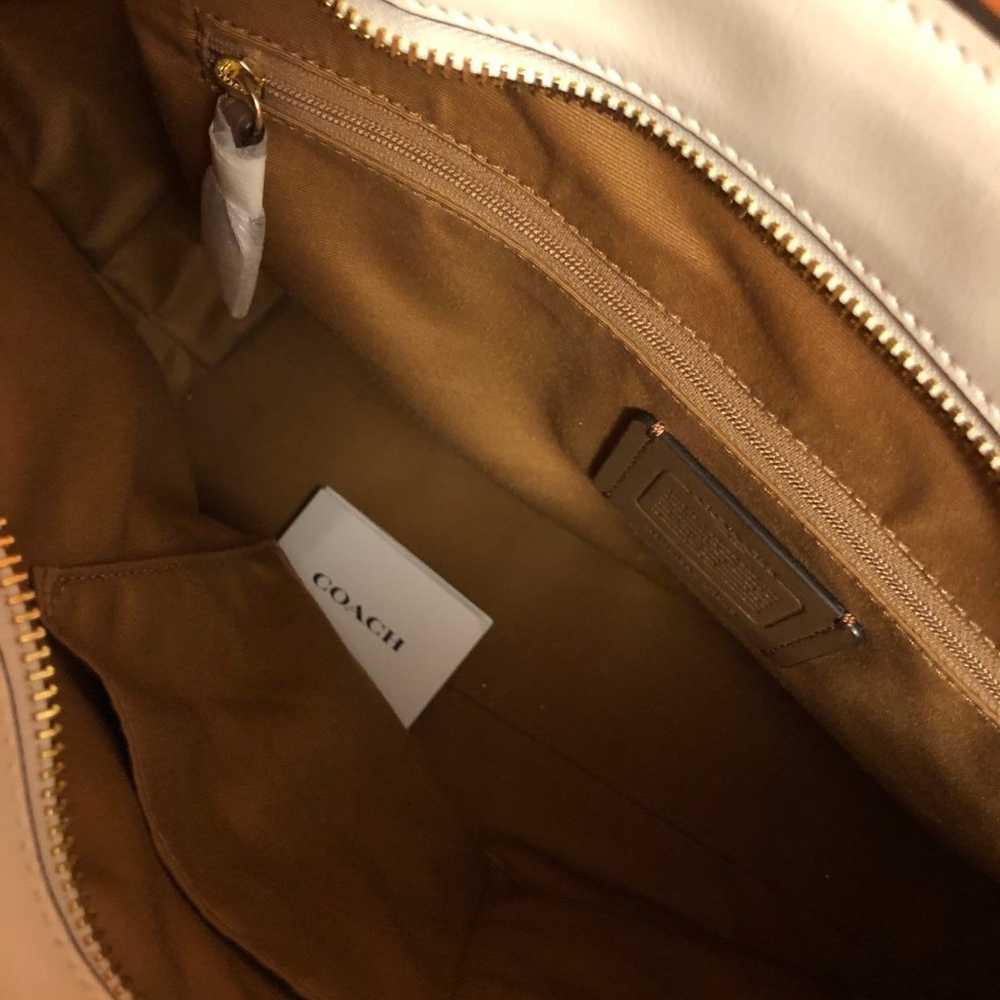 Coach Marlie Tote In Signature Canvas Im/Light Kh… - image 6