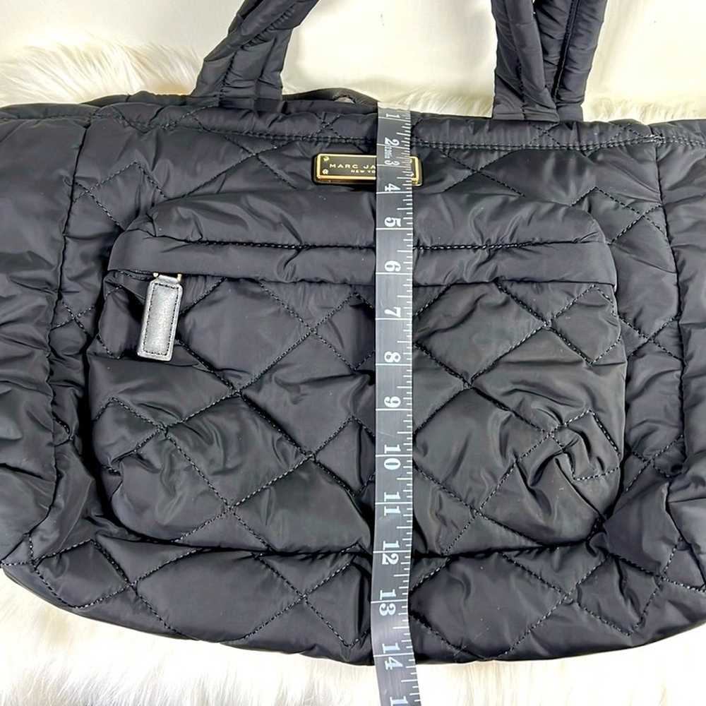 Marc Jacob’s Black Crossbody Nylon Quilted Diaper… - image 12