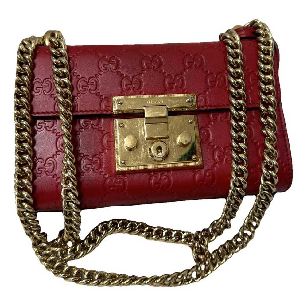 Gucci Padlock leather crossbody bag - image 1