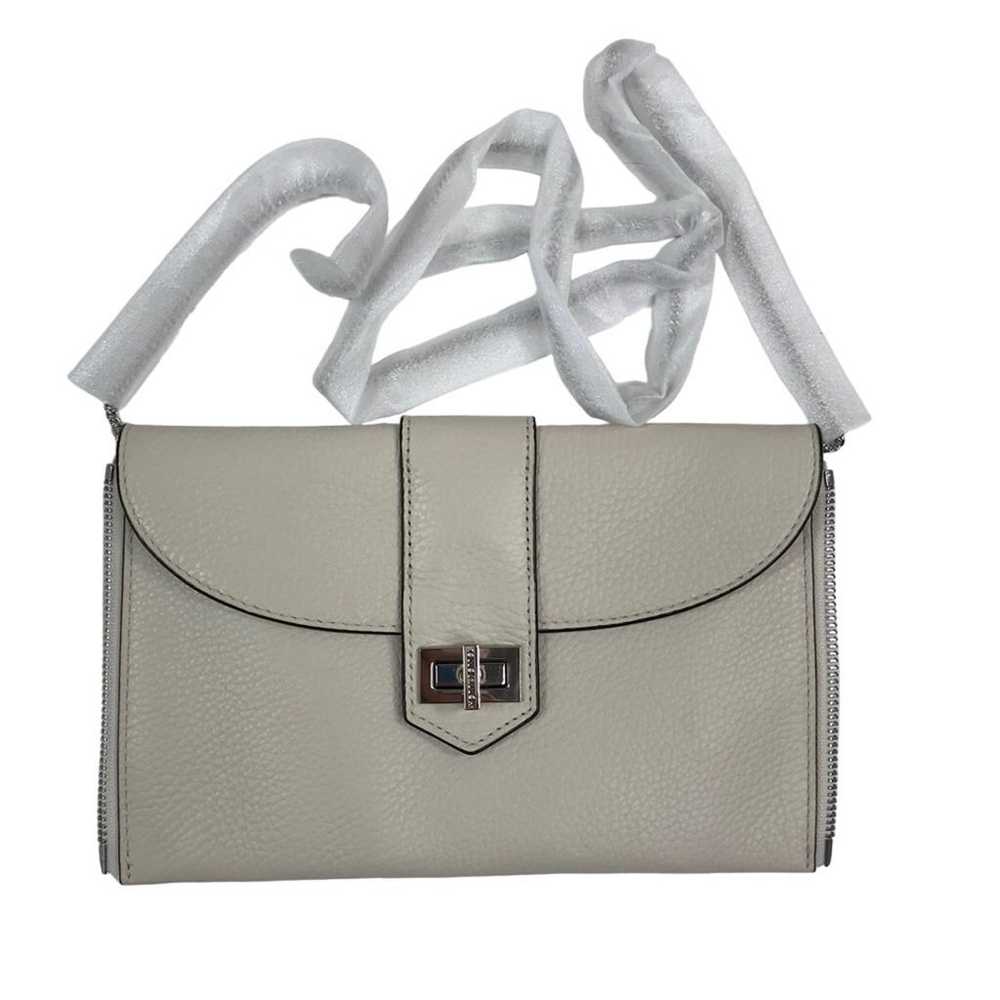 HENRI BENDEL Tote-Chain Bag Leather Rivington Con… - image 7