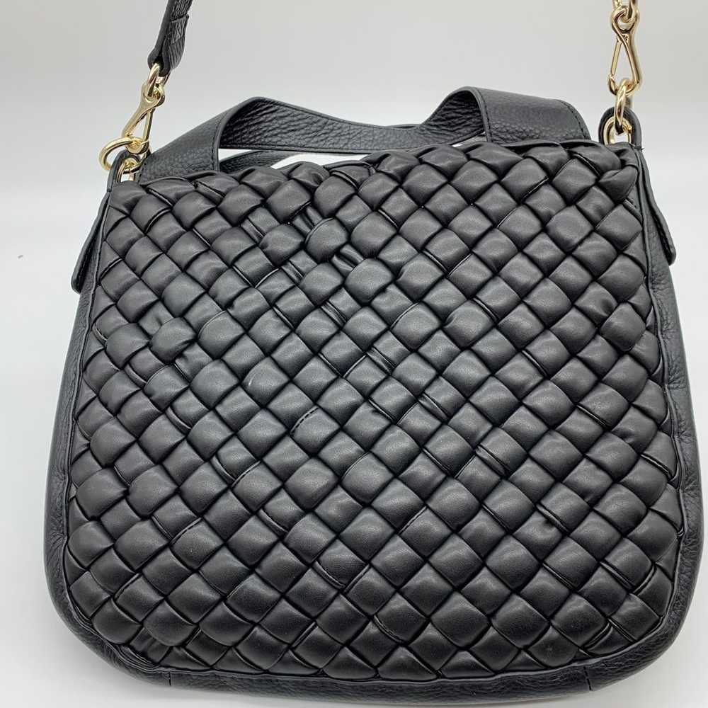 Vince Camuto Leather Handbags Puffy Weave Tote Mi… - image 11