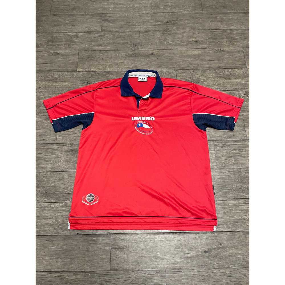 Umbro × Vintage Vintage Chile National Soccer Tea… - image 1