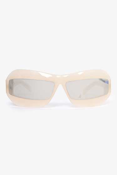 Prada Grey Translucent Reflective Shield Style Sun