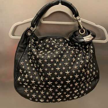 Jimmy Choo Sky Bag Studded Handbag