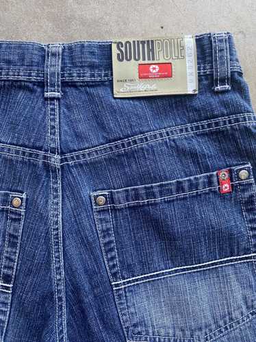 Southpole South Pole blue denim shorts