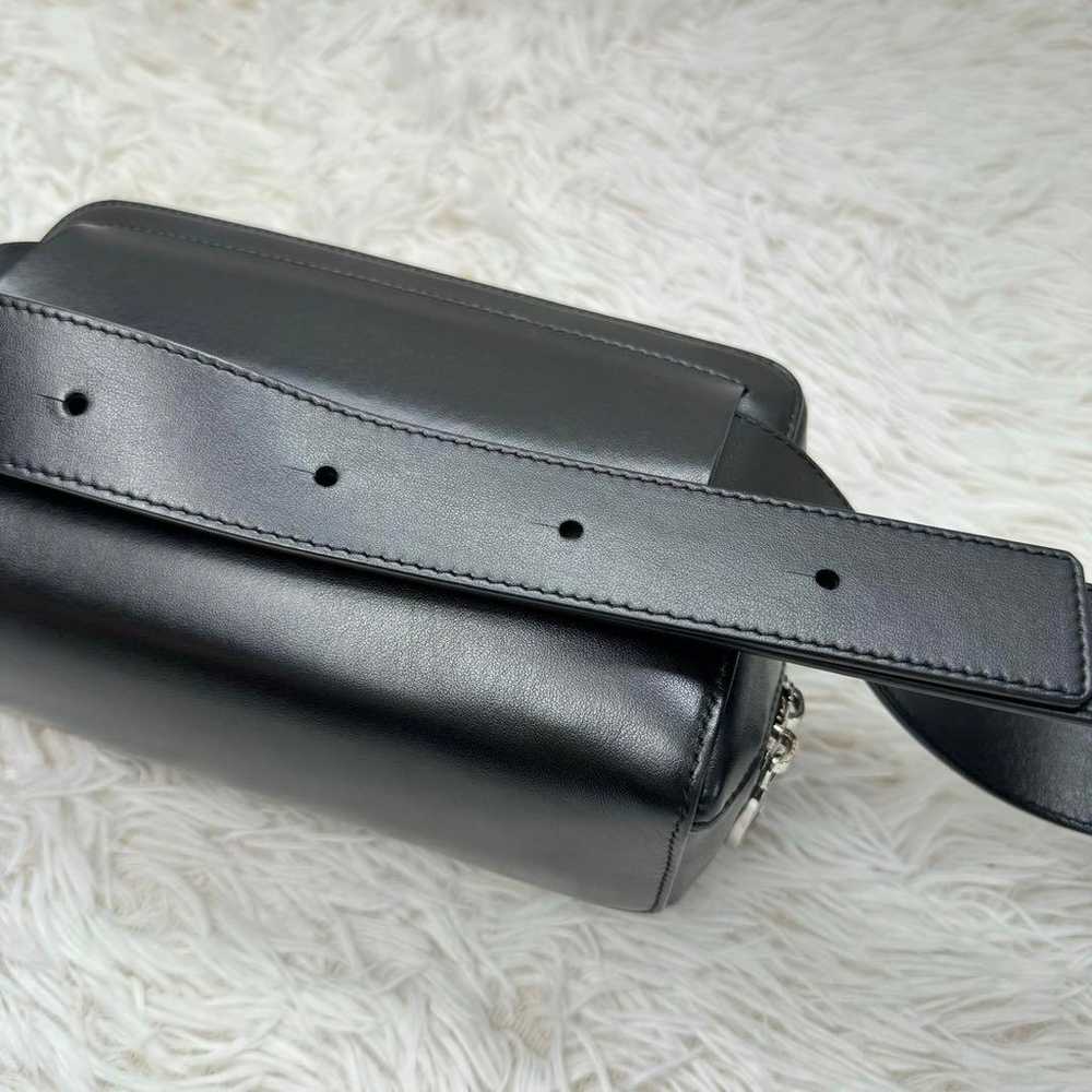 【Great condition】michino paris Shoulder Bag Black… - image 6