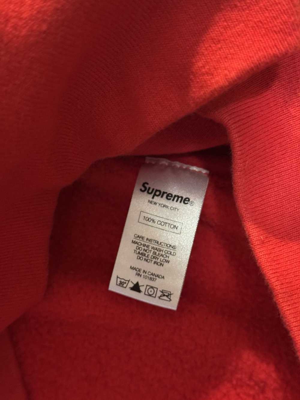 Supreme Supreme FW16 Red Rose hooded sweatshirt - image 4