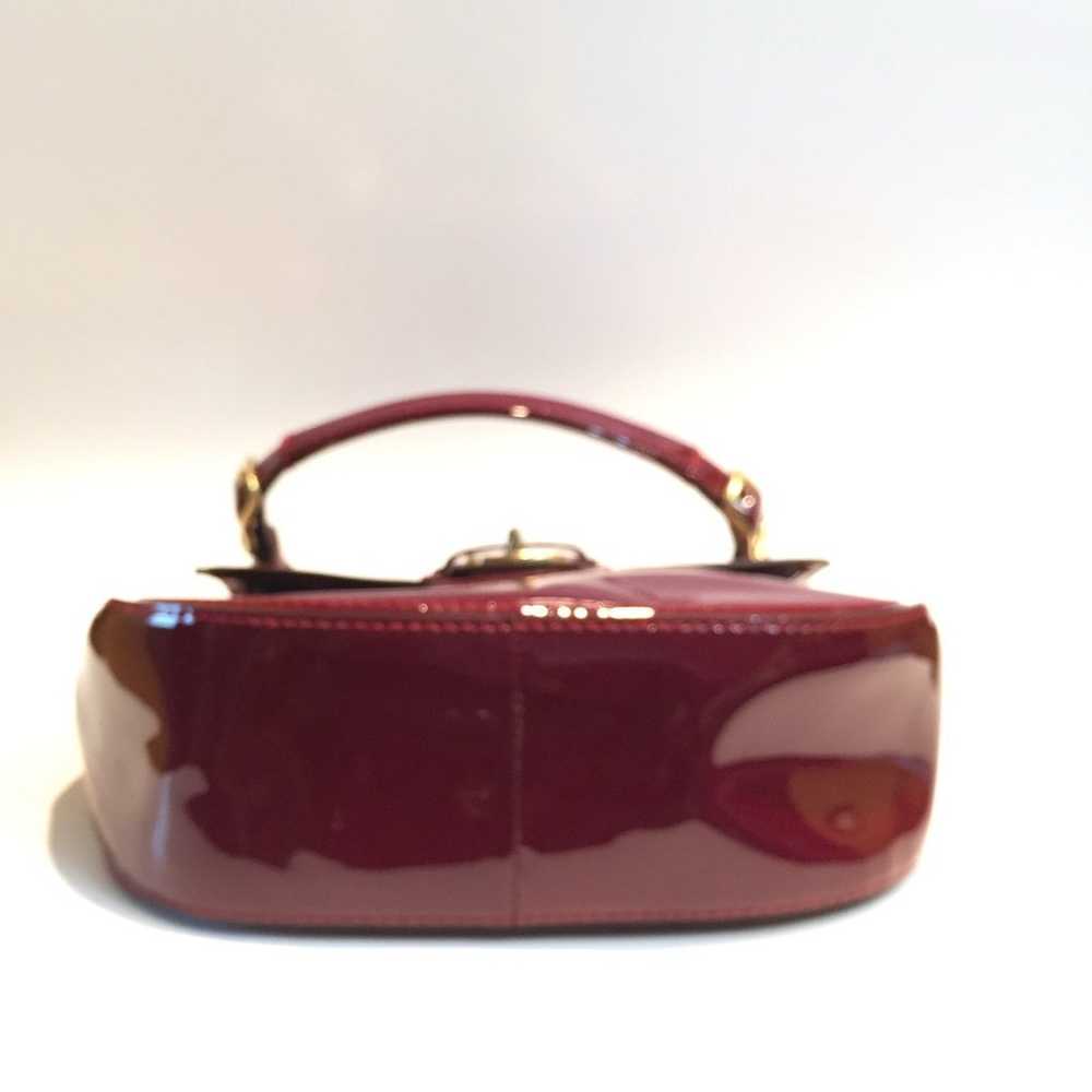 Coach Willis Top Handle Crimson Red Patent Leathe… - image 8