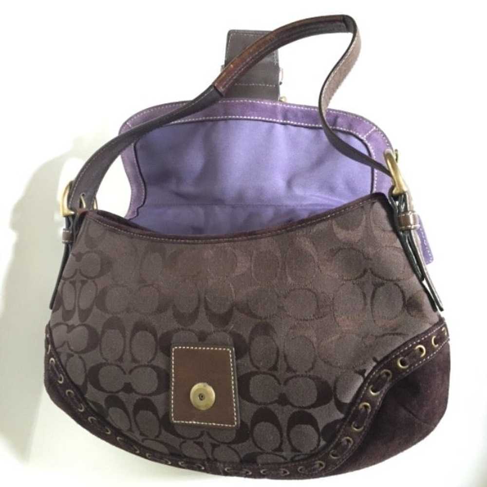 Coach Ocelot Madison leopard print bag Style F101… - image 5