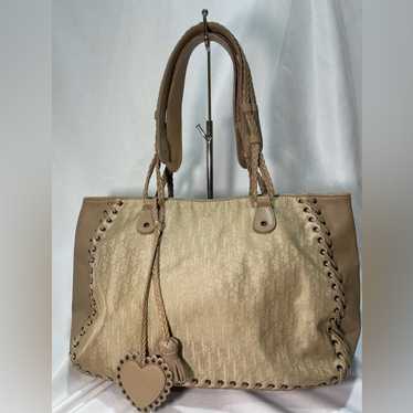 Christian Dior Trotter Beige Tote Bag - image 1