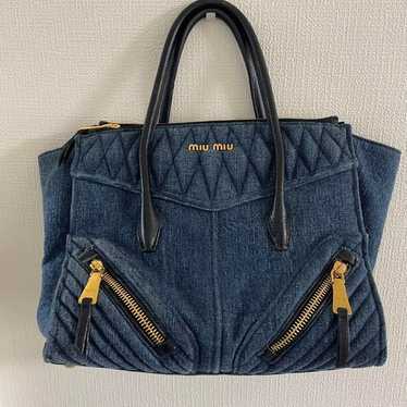 Miu Miu Denim Bag - image 1