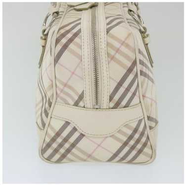 Burberry Nova Check Blue Label Boston Bag