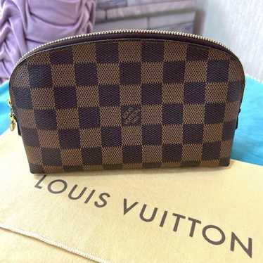 Louis Vuitton pouch Damier cosmetic pouch makeup p