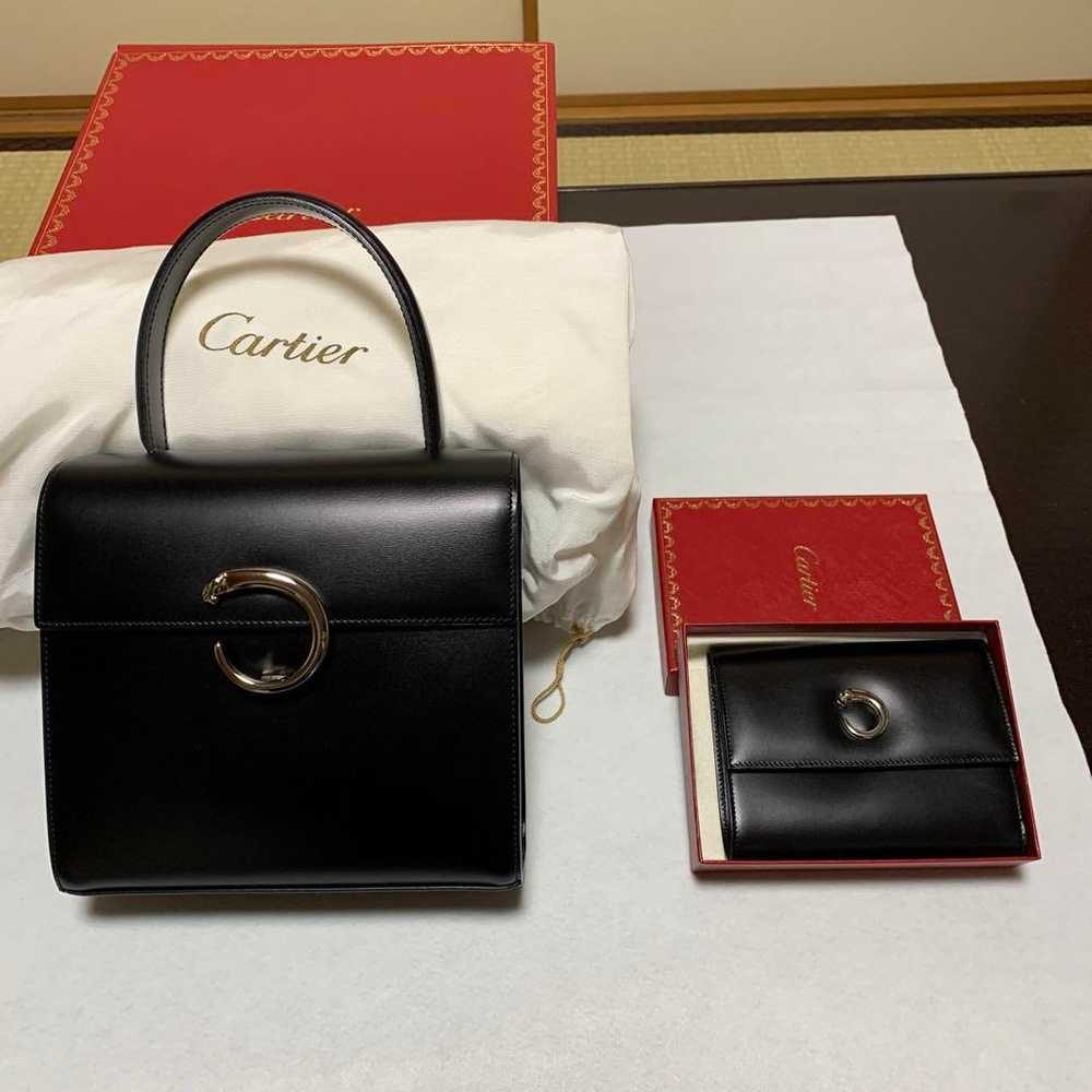 Cartier Old Panther Bag and a wallet with defects… - image 1