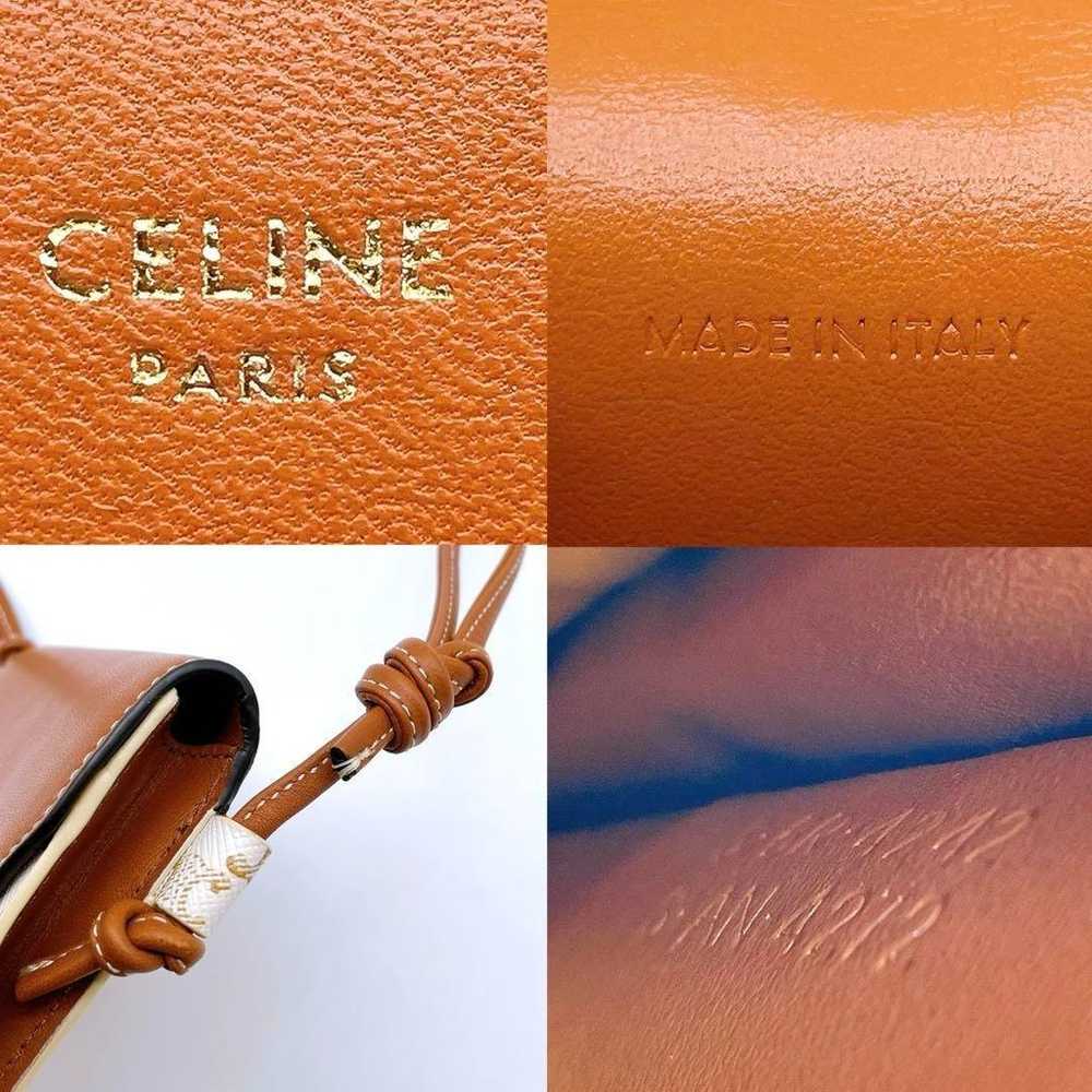 ★Celine★ Smartphone Shoulder Mobile Pouch Trino O… - image 10