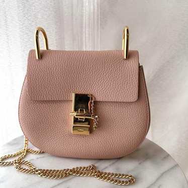 Chloe Shoulder Bag CEMENT PINK DREW - image 1