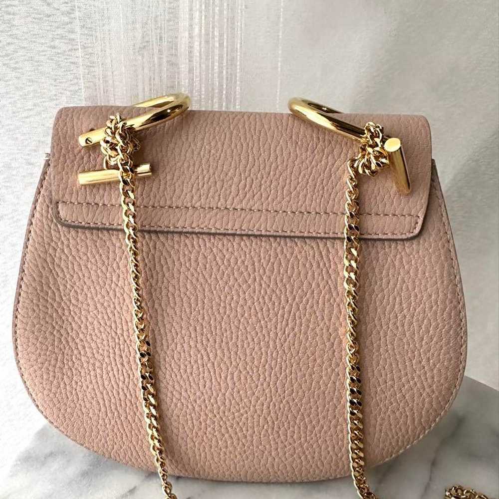 Chloe Shoulder Bag CEMENT PINK DREW - image 8