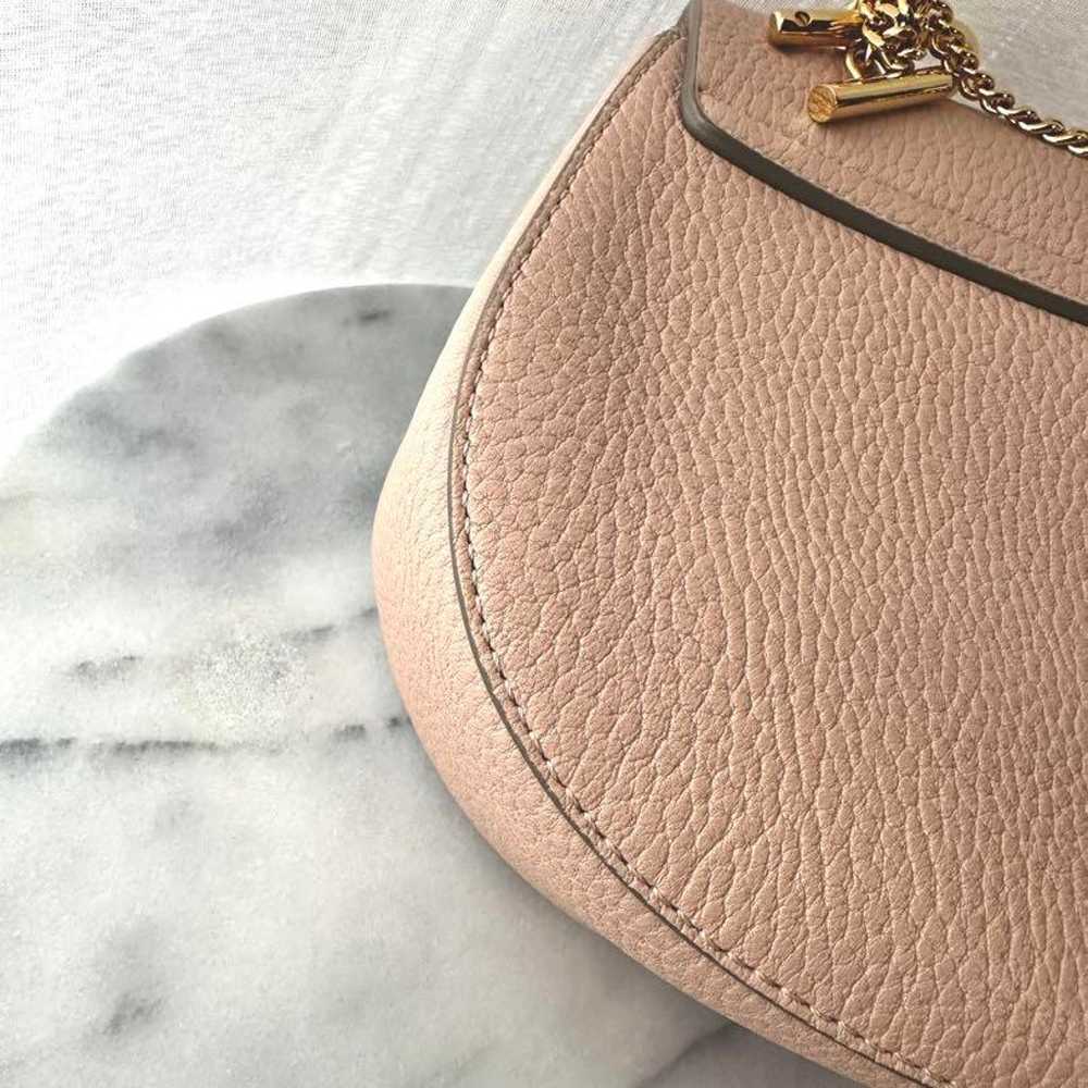 Chloe Shoulder Bag CEMENT PINK DREW - image 9