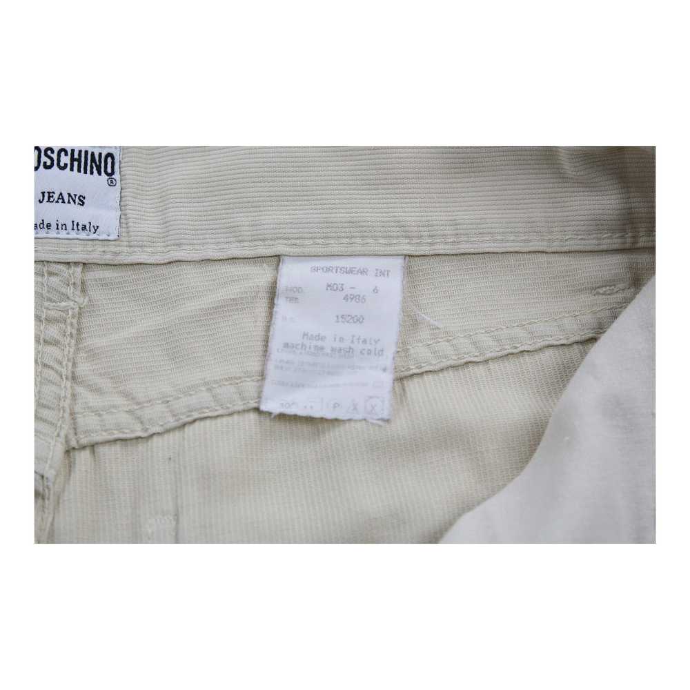 Moschino Jeans Jeans - 30W UK 12 Beige Cotton - image 4