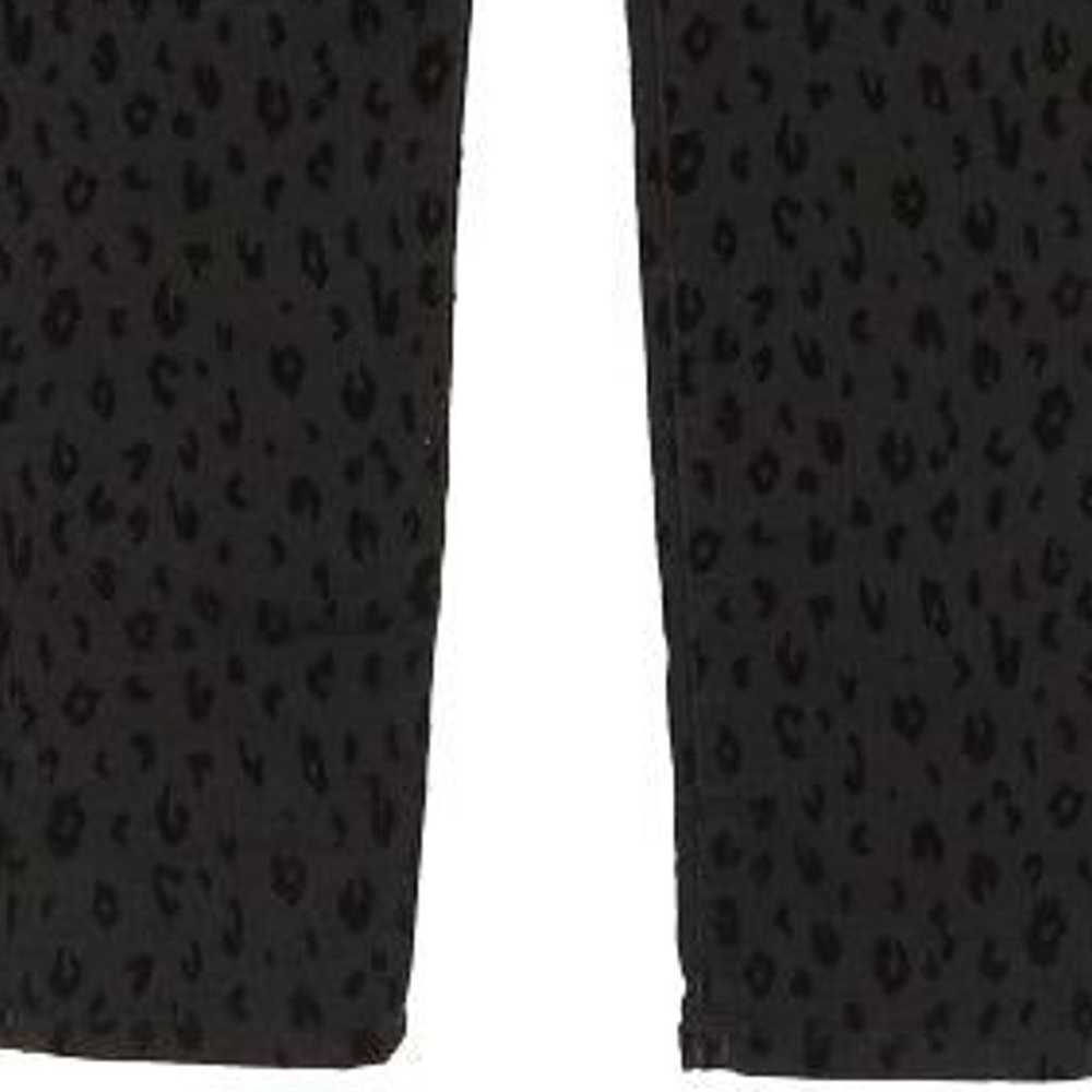 Love Moschino Skinny Jeans - 30W UK 10 Black Cott… - image 7