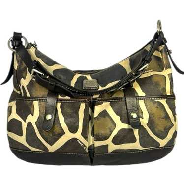 DOONEY store & BOURKE Giraffe Safari Hobo Shoulder Bag Florentine Trim