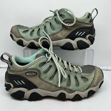 Oboz Boots Womens 10 Sawtooth Hiking Shoes Green B