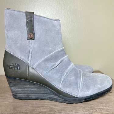 THE NORTH FACE Bridgeton Leather Wedge Zip Bootie 