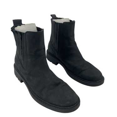 Clarks Black Suede Leather Chelsea Boots Women's S