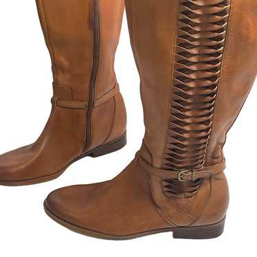 Gianni Bini tall tan leather riding boots , sz 7