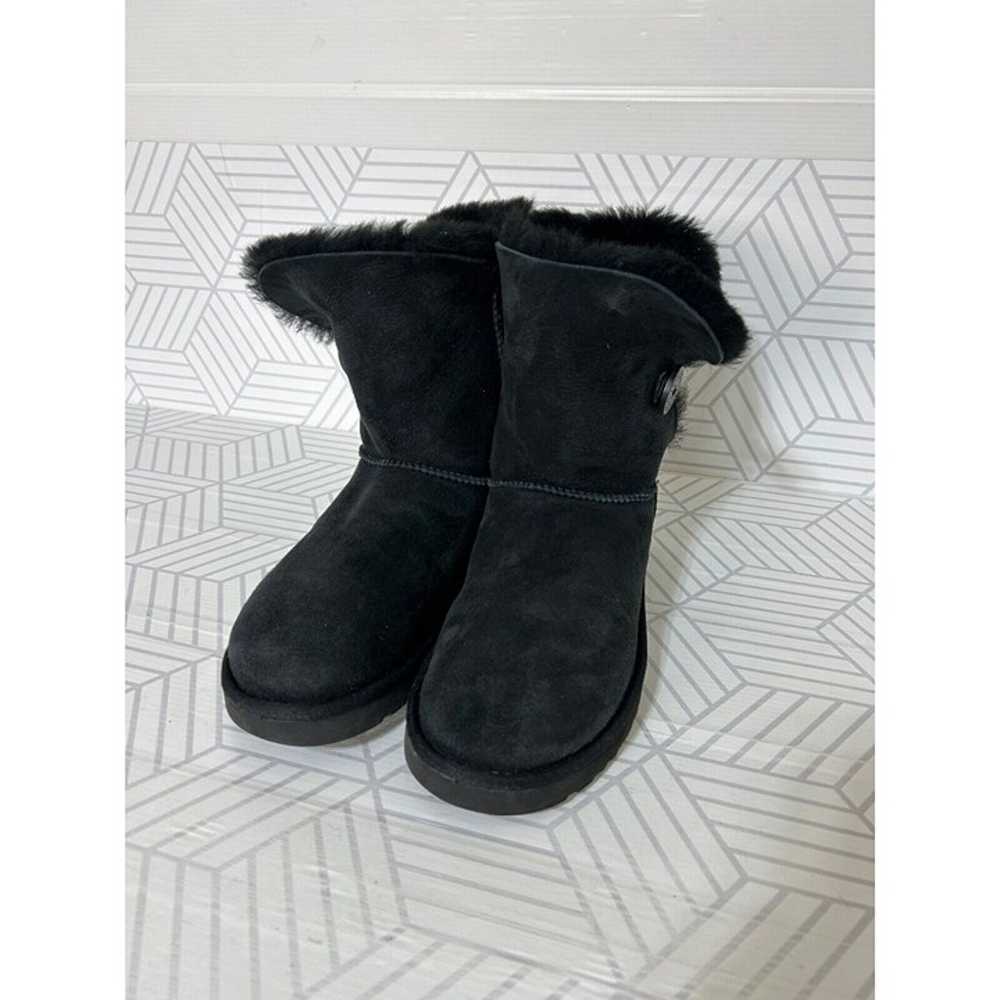 UGG WOMENS 10 EU 41 Mini Ankle Bailey Button FLUF… - image 10