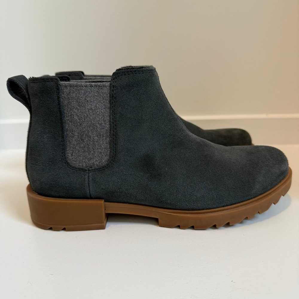 Sorel Suede Waterproof Heeled Chelsea Ankle Booti… - image 9