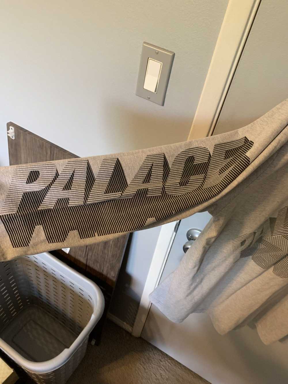 Palace Palace grey tri logo long sleeve - image 3