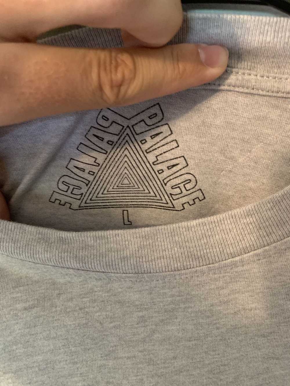 Palace Palace grey tri logo long sleeve - image 4