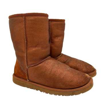 UGG Women's Classic Short Metallic Light Brown Si… - image 1