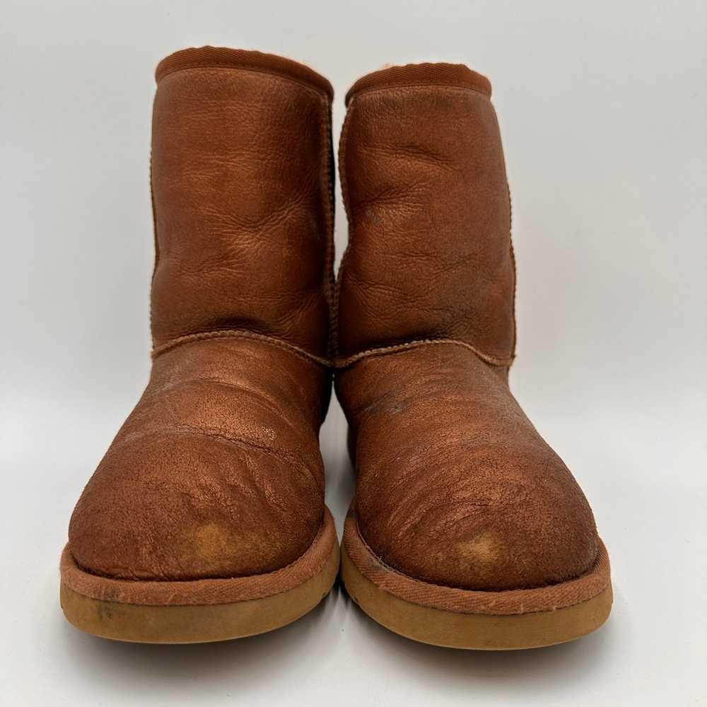 UGG Women's Classic Short Metallic Light Brown Si… - image 3